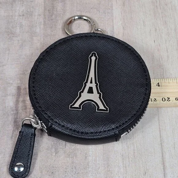 Karl Lagerfeld Coin Change Purse Eiffel Tower - Picture 2 of 4